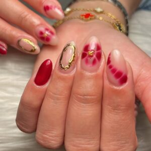 Nail Art Design (with Jewelry Accents)